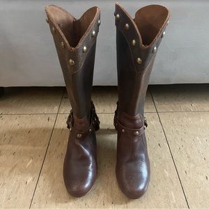 Zara Studded Boots Size 36